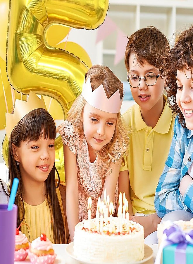 HQIOA 50 Balloon Number 40 Inch Gold Giant Number Balloons 50th Anniversary Balloons 50th Birthday Balloons 50th Birthday Decorations for Her 50th Anniversary Balloons 50 Years Old Number Balloon Decoration - Image 5
